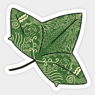 Ivy leaf Sticker